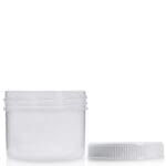 Natural Plastic Jar With Lid