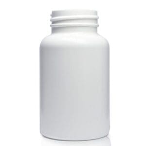 150ml White Pharmapac Container (38mm Neck)