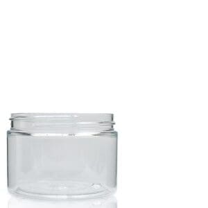 150ml Clear Plastic Jar With Plastic Lid