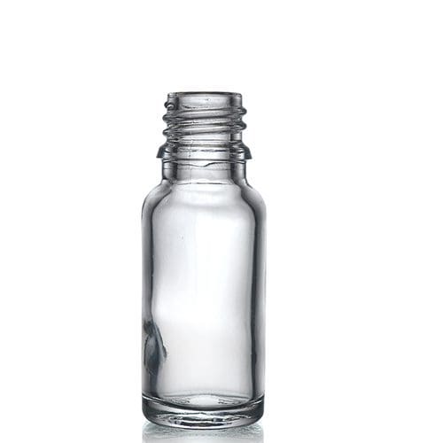15ml Clear Glass Dropper Bottle