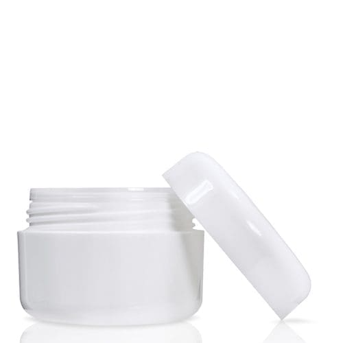 White Cosmetic Jar