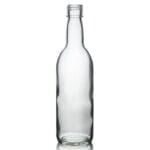 187ml Clear Glass Wine Bottle