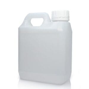 1000ml Natural Plastic Jerry Can & Screw Cap