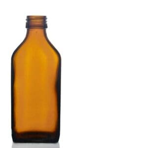 200ml glass rectangular bottle