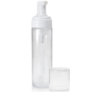 200ml Clear Foamer Bottle With Cap
