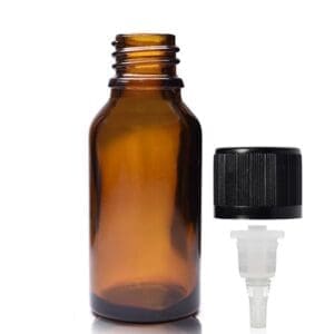 20ml Amber Dropper Bottle With Child Resistant Cap