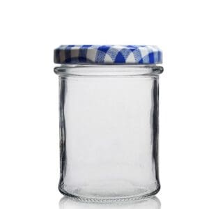 212ml Bonta Clear Glass Food Jar