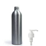 250ml-Aluminium-Bottle-w-24mm-Standard-Lotion-Pump