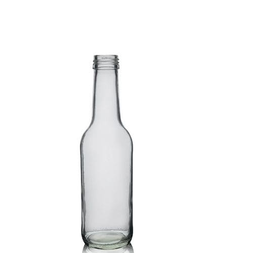250ml Clear Mountain Bottle w No Cap