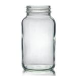 250ml Clear Glass Pharmapac Jar