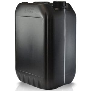 25 Litre UN Black Plastic Jerry Can & Din61 T/E Cap