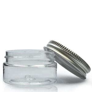 25ml Small Plastic Jar With Aluminium Lid