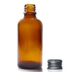 30ml Amber Glass Dropper Bottle & Aluminium Cap