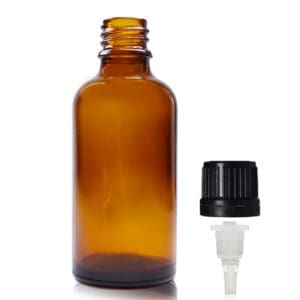 30ml Amber Glass Dropper Bottle & T/E Dropper Cap