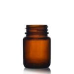 30ml Amber Glass Pill Jar