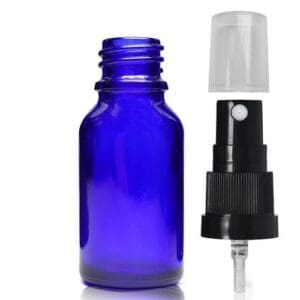15ml Blue Glass Spray Bottle