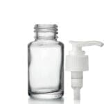 Clear Glass Atlas Bottle