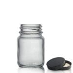 30ml Clear Pharmapac Jar w lid