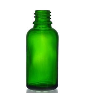 30ml Green Glass Dropper Bottle