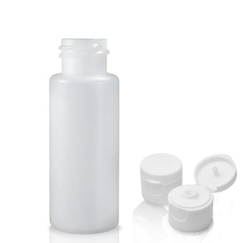 30ml Natural Plastic Bottle With A Flip-Top Cap
