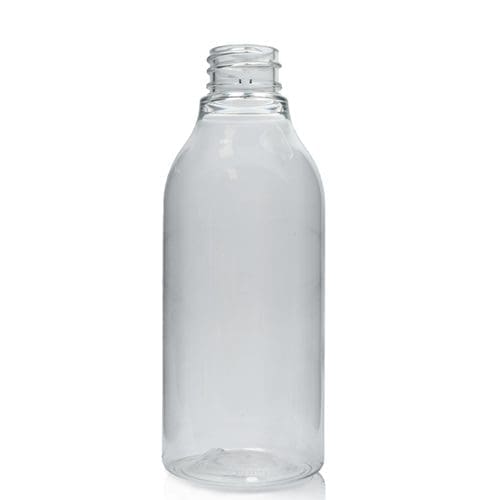 300ml Clear Plastic Juice Bottle