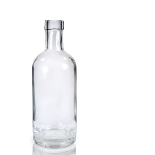 350ml Clear Glass Polo Bottle