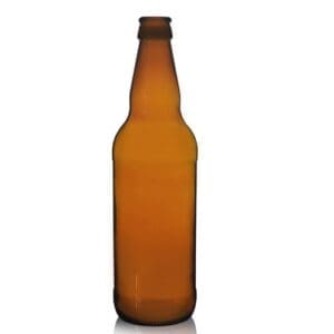 500ml Amber Glass Tall Beer Bottle