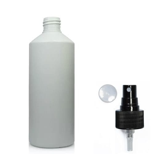 500ml PCR HDPE Plastic Bottle & Atomiser Spray