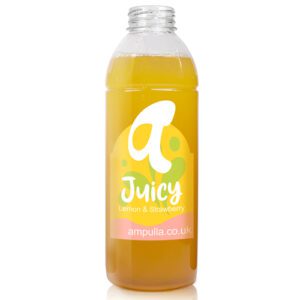 500ml Clear Plastic Juice Bottle (38mm neck)