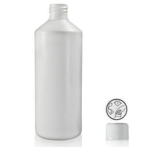 500ml HDPE Plastic Bottle