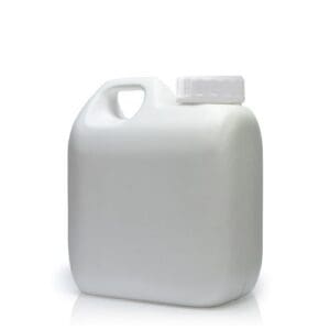 500ml White Plastic Jerry Can & Screw Cap