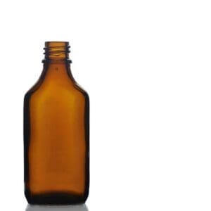 50ML Amber rectangle bottle