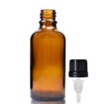 50ml Amber Dropper Bottle With Dropper Cap