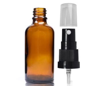 50ml Amber Glass Spray Bottle