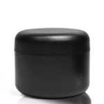 50ml Arese Black Cosmetic Jar With Shive And Lid