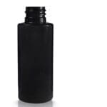 50ml Black Plastic Bottle