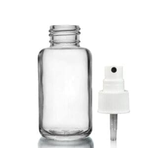Clear Glass Atlas Bottle