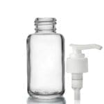 Clear Glass Atlas Bottle