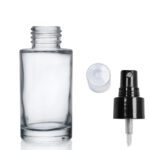 50ml Clear Glass Simplicity Bottle & Atomiser Spray