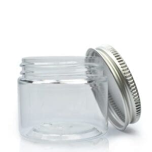 50ml Small Plastic Jar With Aluminium Lid