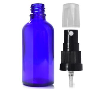 50ml Blue Glass Spray Bottle