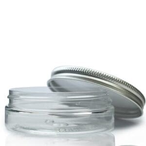 50ml Small Plastic Jar With Aluminium Lid