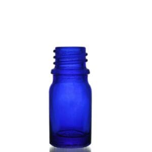 5ml Blue Glass Dropper Bottle