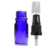 5ml Blue Glass Lotion Bottle