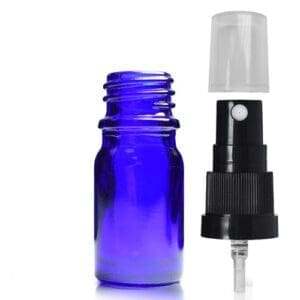5ml Blue Glass Spray Bottle