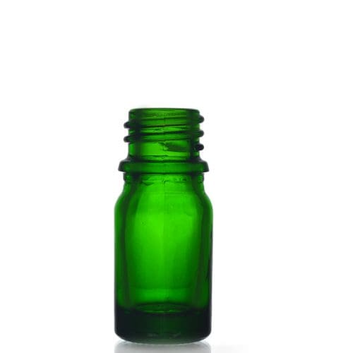 5ml Green Glass Dropper Bottle
