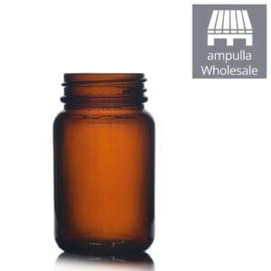 60ml Amber Pharmapac Jar bulk