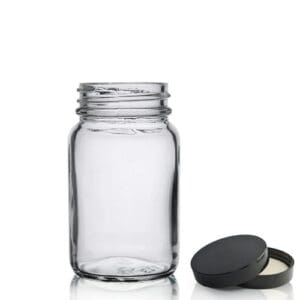 60ml Clear Pharmapac Jar w lid