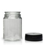 75ml Plastic Pill Jar With Snap-Hinged Cap