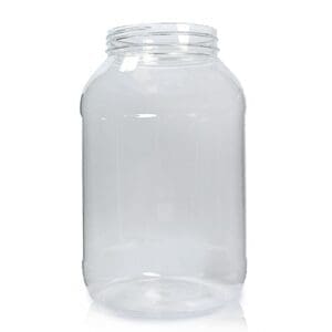 8 Litre Clear PET Plastic Jar